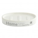 Porte Savon Céramique HOME Blanc MSV MSV