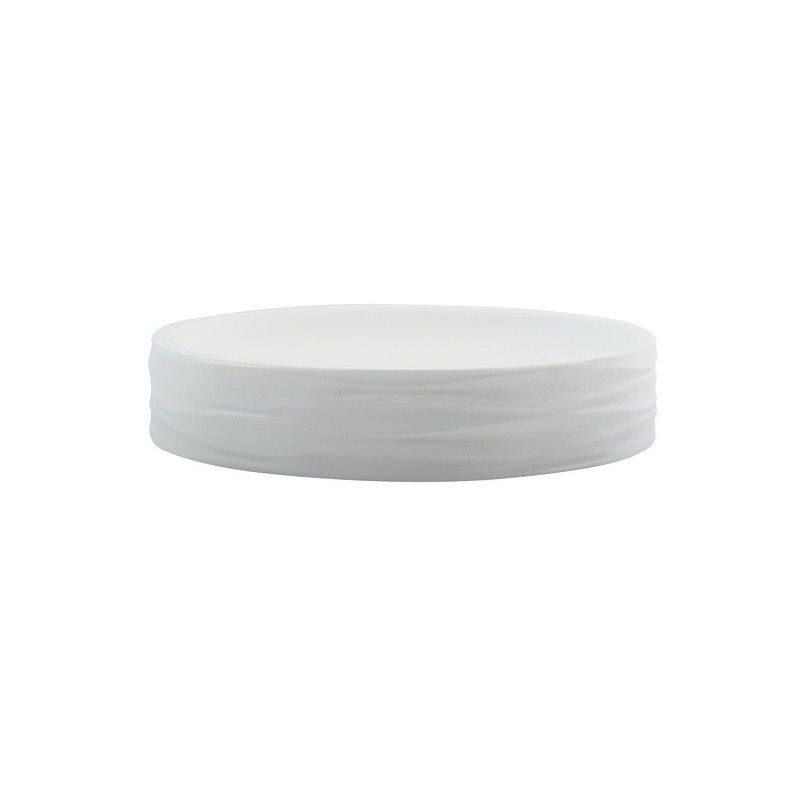 Porte Savon Polyrésine HOUSTON Blanc MSV MSV
