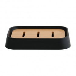 MSV Porte savon savon PS & Bambou KAMLA Noir MSV
