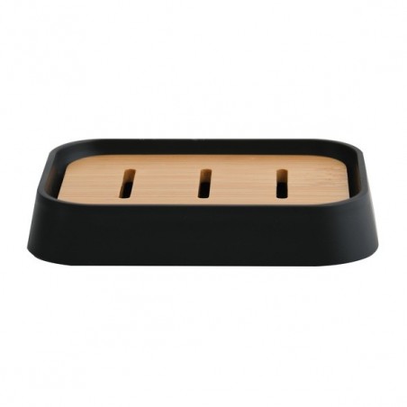 MSV Porte savon PS & Bambou KAMLA Noir MSV