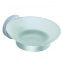Porte Savon Aluminuim LUGANO Transparent MSV MSV