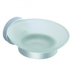 Porte Savon Aluminuim LUGANO Transparent MSV MSV