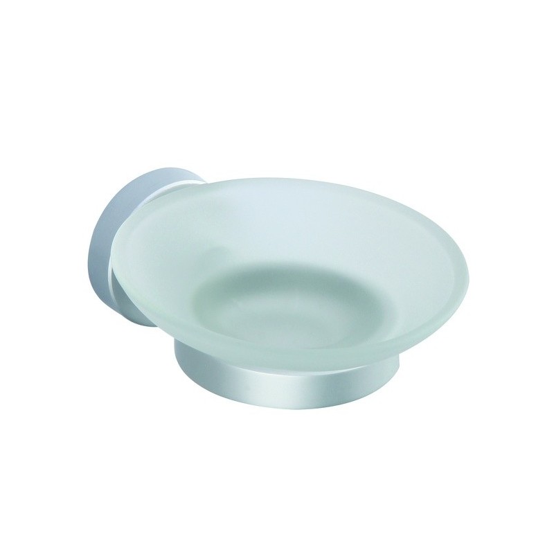 MSV Porte Savon Aluminuim LUGANO Transparent MSV