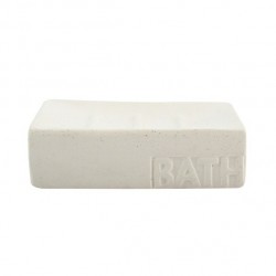 Porte Savon Céramique KOH TAO Blanc MSV MSV