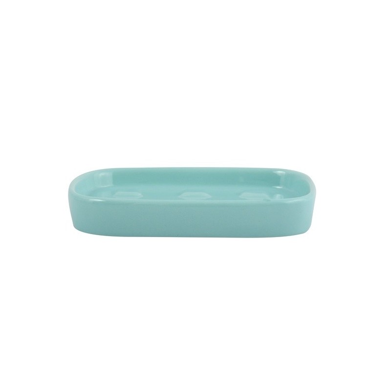 Porte Savon Céramique LOUISE Vert Pastel MSV MSV