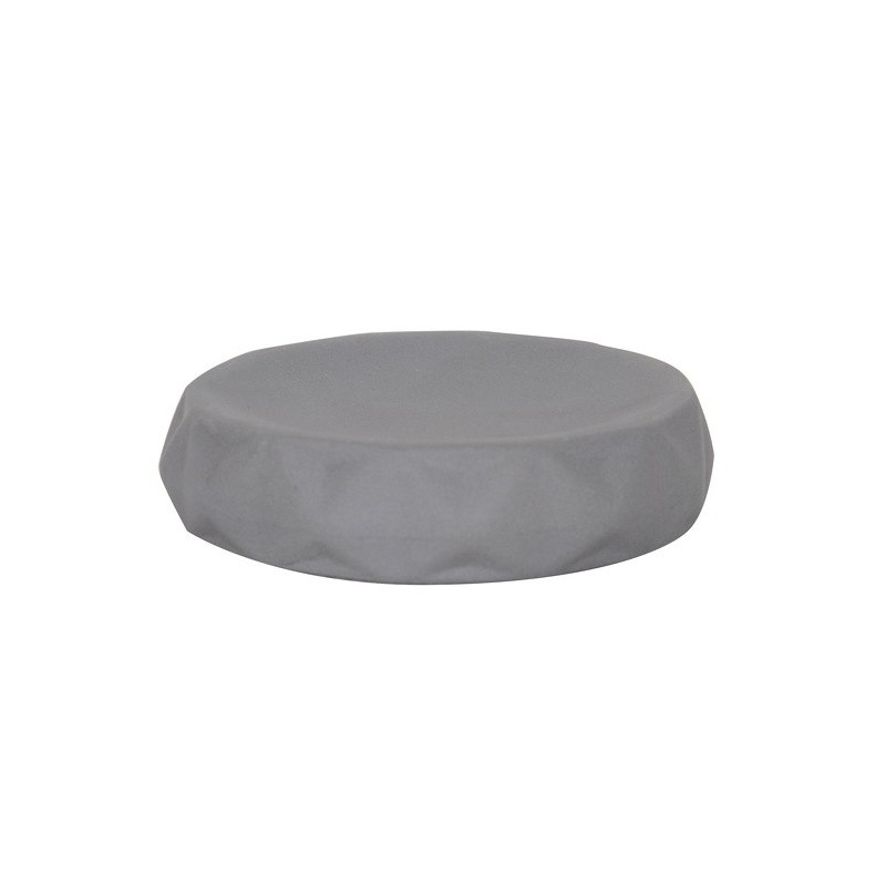 MSV Porte Savon Céramique LOUXOR Gris MSV