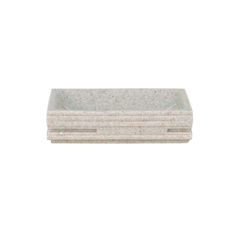MSV Porte Savon Polyrésine LUND Beige MSV