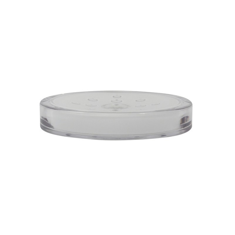 spirella Porte Savon MANIHI en Plastique Blanc MSV