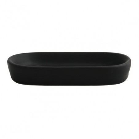 MSV Porte savon Céramique MAONIE Noir Mat MSV