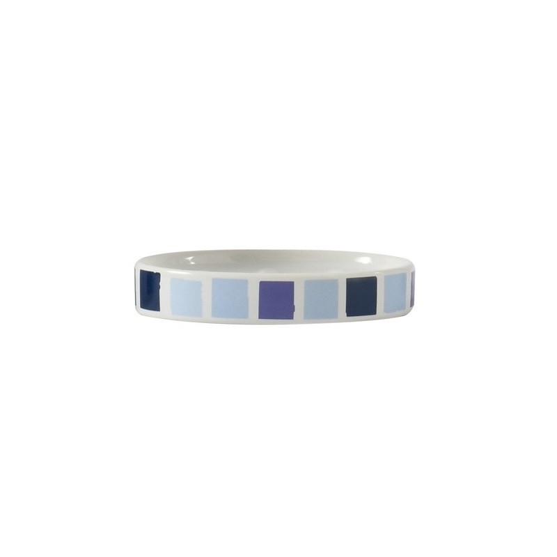 Porte Savon Céramique MOSAIKO Bleu MSV MSV