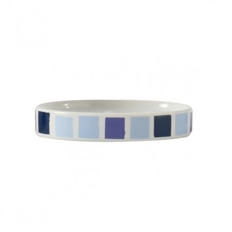 MSV Porte Savon Céramique MOSAIKO Bleu MSV