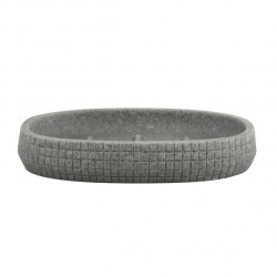 Porte Savon Polyrésine NORDEN Gris Foncé MSV MSV