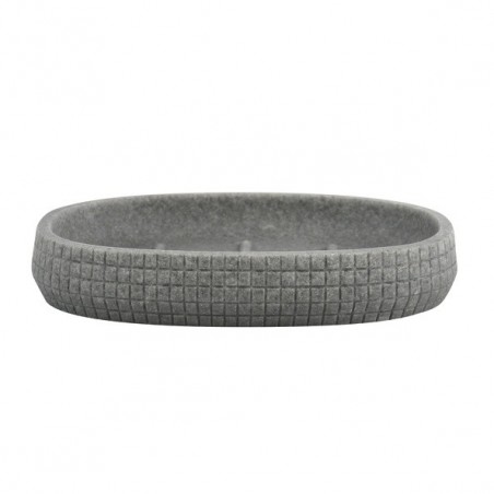 Porte Savon Polyrésine NORDEN Gris Foncé MSV MSV