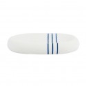 Porte Savon Polyrésine PACCO Blanc & Bleu MSV MSV