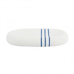 Porte Savon Polyrésine PACCO Blanc & Bleu MSV MSV