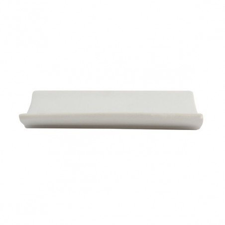 Porte Savon Céramique PALMA Blanc MSV MSV