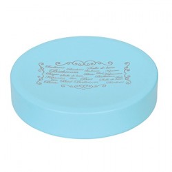 Porte Savon Acier CHARME Bleu MSV MSV
