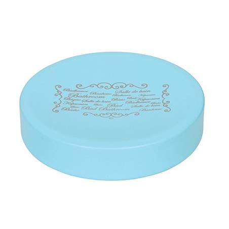 Porte Savon Acier CHARME Bleu MSV MSV