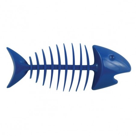 MSV Porte Savon PVC POISSONS Bleu Foncé MSV