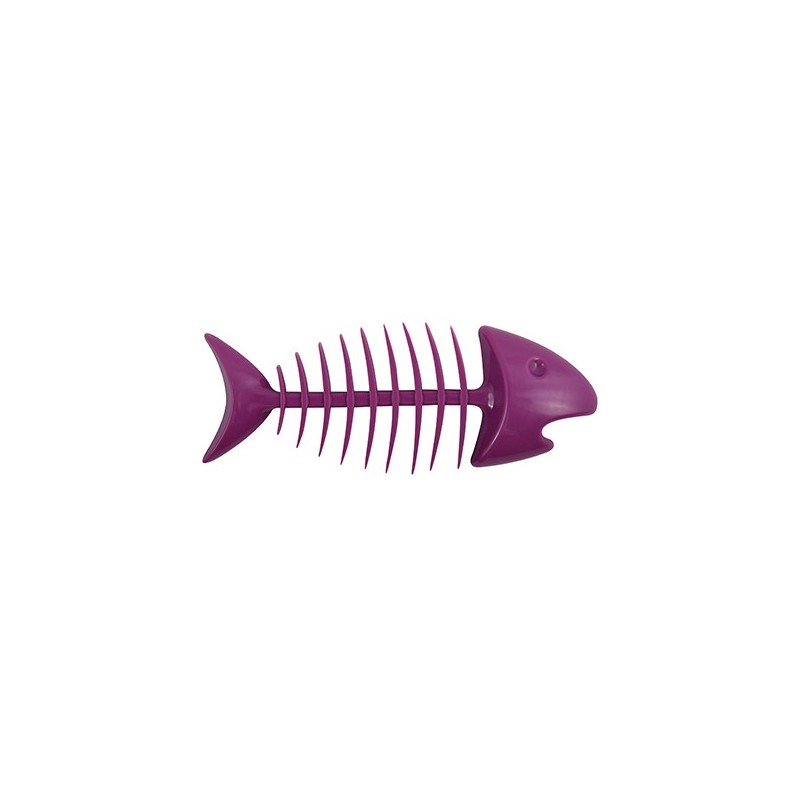 MSV Porte Savon PVC POISSONS Violet MSV