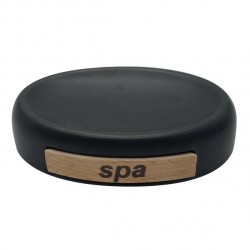 Porte Savon Céramique SPA Noir MSV MSV