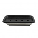 Porte Savon Acier Inox STENDAL Noir & Blanc MSV MSV
