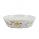 Porte Savon Céramique TEQUILA Blanc & Jaune MSV MSV