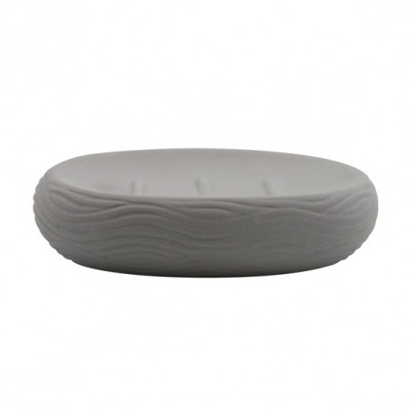 MSV Porte Savon Céramique WAVE Gris MSV