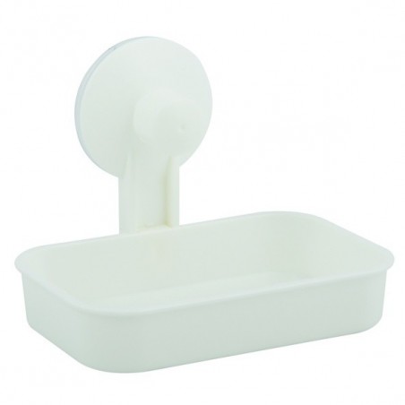 MSV Porte savon à fixer ABS Blanc Mat MSV