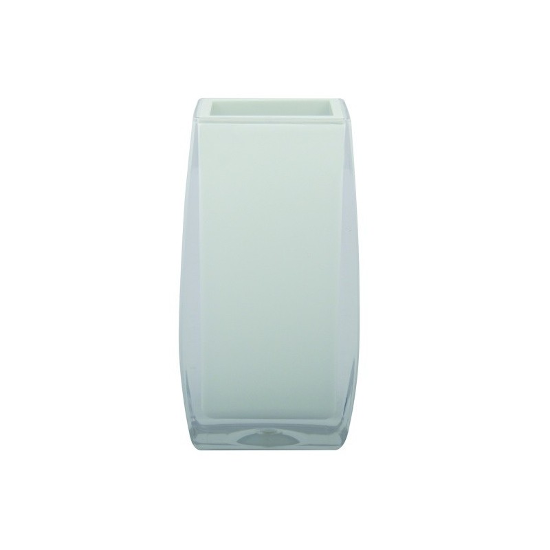 spirella Gobelet ANZIO en Plastique Blanc MSV