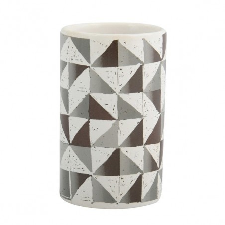 MSV Vaso cerámica CALULA Gris MSV