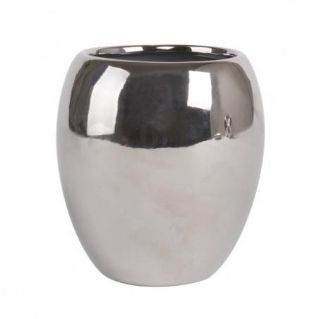 MSV Vaso cerámica DAKHLA Plata MSV