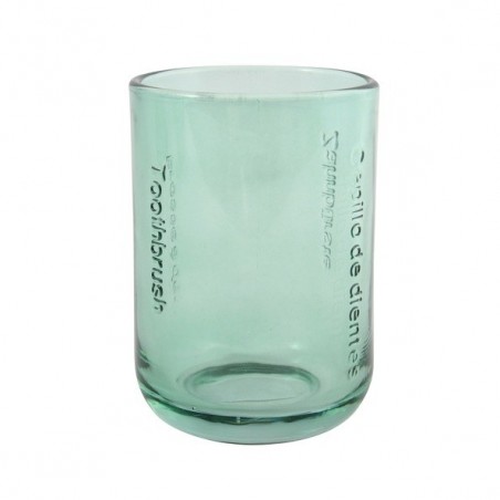 MSV Vaso de Cristal DENVER Verde Transparente MSV