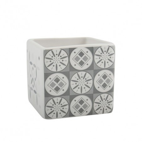 Gobelet Céramique EVORA Gris & Blanc MSV MSV