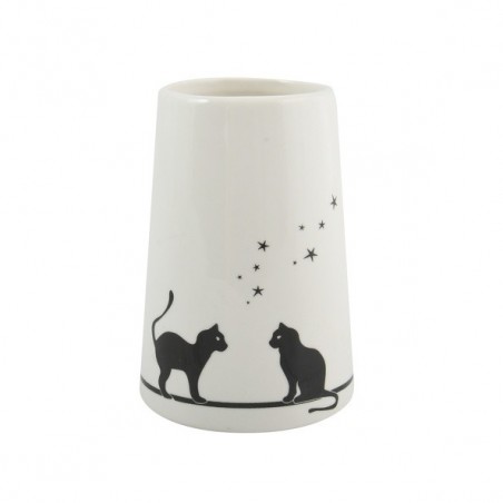 Gobelet Céramique GATITOS Noir & Blanc MSV MSV