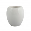 MSV Vaso cerámica JAVA Blanco MSV