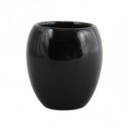 MSV Vaso cerámica JAVA Negro MSV