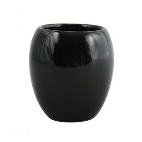 MSV Vaso cerámica JAVA Negro MSV