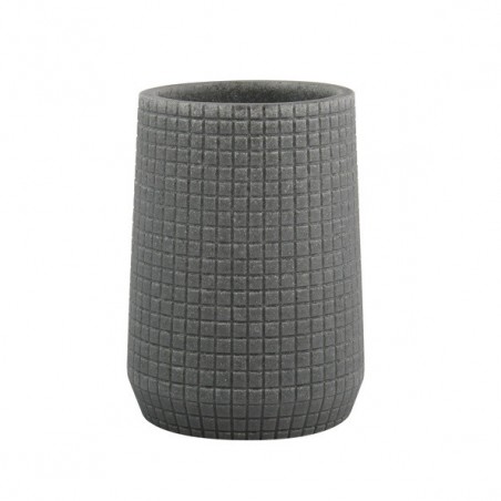 MSV Vaso de poliresina NORDEN Gris oscuro MSV