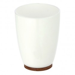 MSV Vaso PS & Bamboo OSLO Blanco & Beige MSV