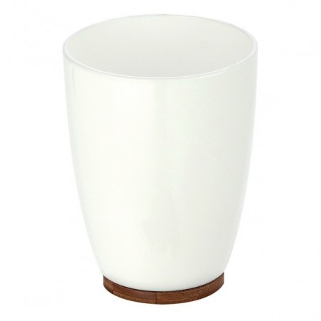Gobelet PS & Bambou OSLO Blanc & Beige MSV MSV