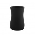 MSV Vaso cerámica PALMA Negro MSV