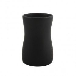 MSV Vaso cerámica PALMA Negro MSV