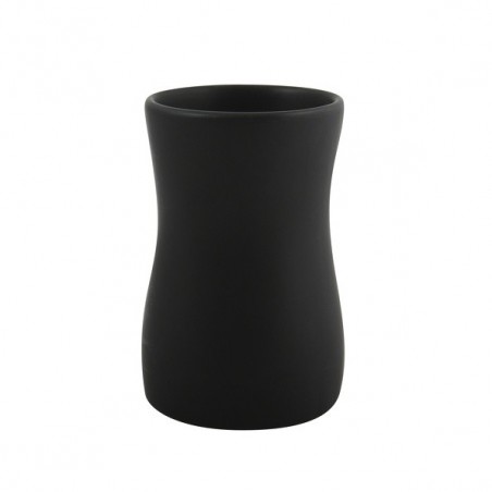 MSV Vaso cerámica PALMA Negro MSV