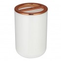 MSV Vaso PS PRETTY Cobre y Blanco MSV