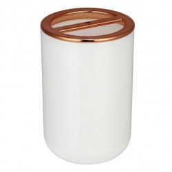 MSV Vaso PS PRETTY Cobre y Blanco MSV