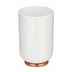 MSV Vaso PS PRETTY Cobre y Blanco MSV