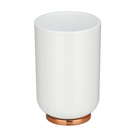 MSV Vaso PS PRETTY Cobre y Blanco MSV