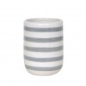 MSV Vaso cerámica SEAUVILLE Gris MSV