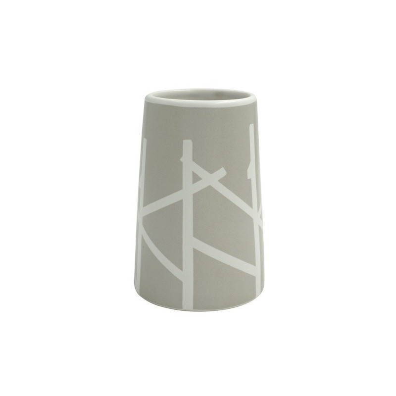 Gobelet Céramique TREE Taupe & Blanc MSV MSV